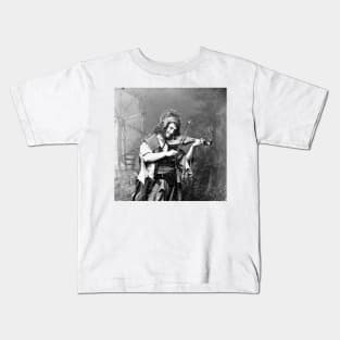 Balkan gypsy guitar nomad Kids T-Shirt